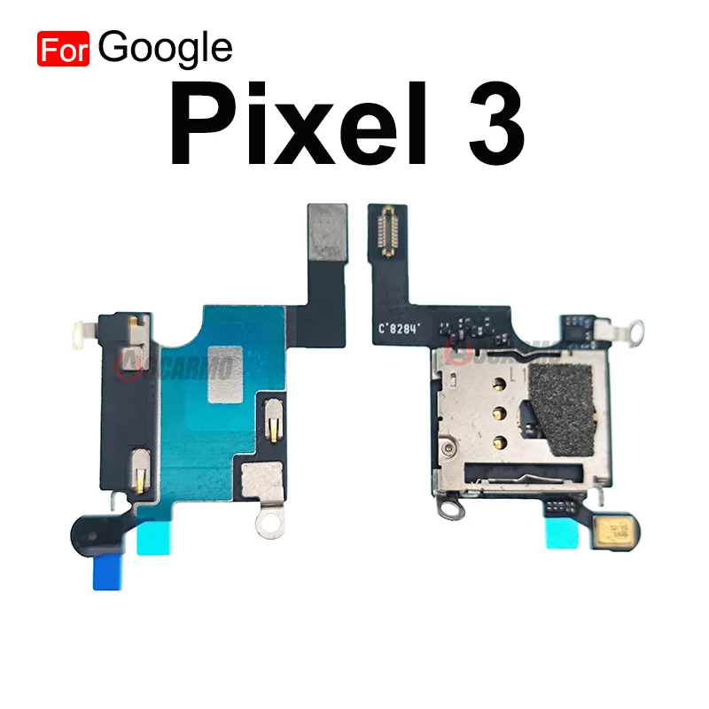 Vassoio Per Scheda SIM ZYGX Per Google Pixel 3a – Colore Bianco, Ricambio Originale Di Alta Qualità - 3