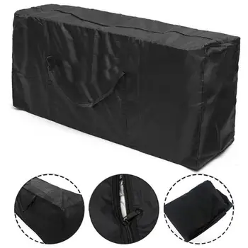 

Black 210D Oxford Cloth Tent Storage Bag Folding Christmas Tree Organizer Dust-proof Portable Furniture Storage Dust Cover