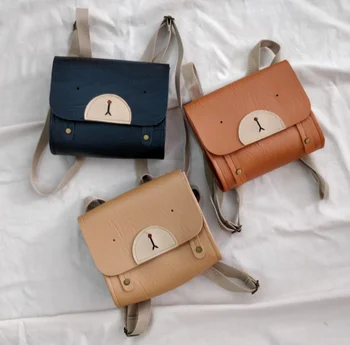 

2020 Hot-Selling Children's Plush Handbag Girls Shoulder Fashion Flowers Children's Flip School Bag Waterproof Wear-Resistant