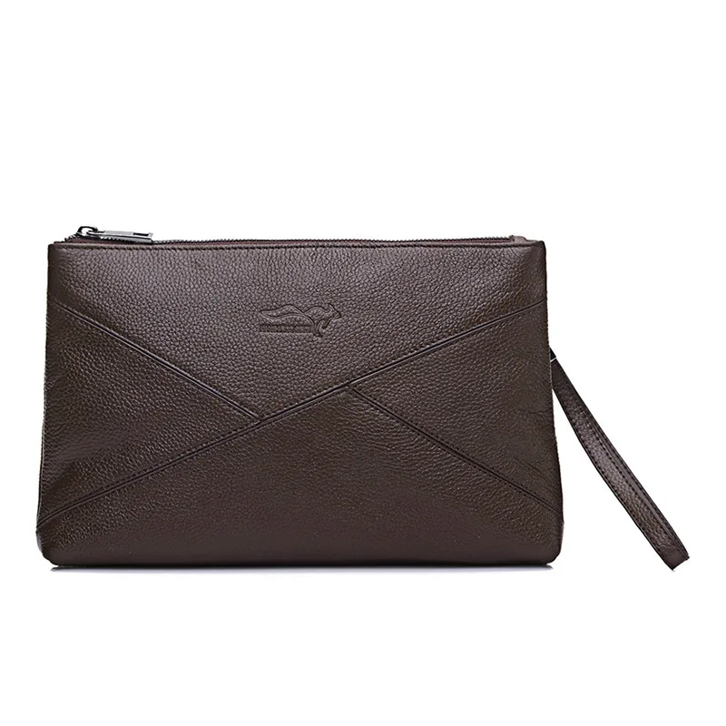 

Micro Association Australia Daishu New Style Men Business Clutch Bag Genuine Leather Full-grain Leather MEN'S Messenger Bag