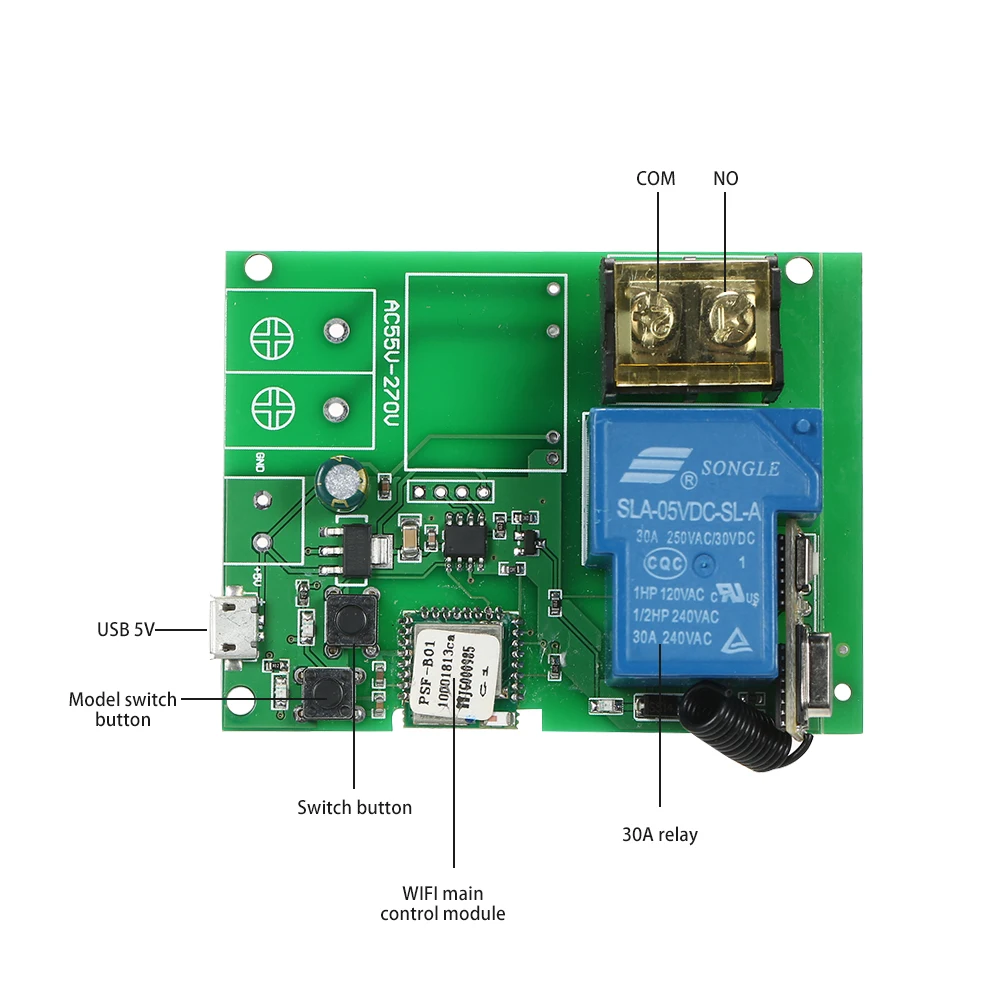 EWeLink DC5V 30A RF 433 МГц Wifi переключатель беспроводной релейный модуль приложение дистанционное управление таймер переключатель голосового управления для Alexa Google Home