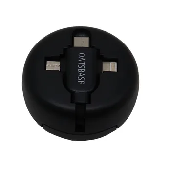 

Fast USB Mobile Charge Data Line 3 syncretic Android Type C port data cable Mobile phone support Mini Macron shape