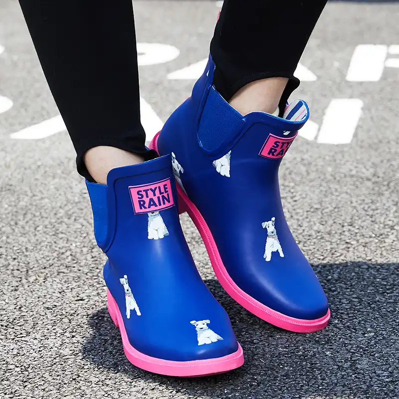 girls ankle rain boots