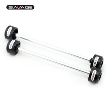 

Front & Rear Axle Fork Wheel Protector Crash Sliders For KTM 950 990 SUPERMOTO/R Super Duke /R SMT Motorcycle