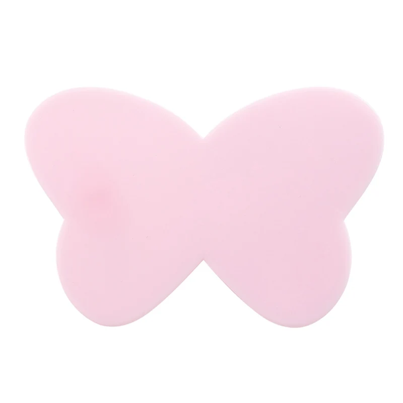 Pink butterfly STZ 1 шт. инструменты для дизайна ногтей мини палитра цветов Рисование краски палец кольцо пластины УФ Гель-лак блюдо пигмент Маникюр Аксессуары#1002 - Цвет: Pink butterfly