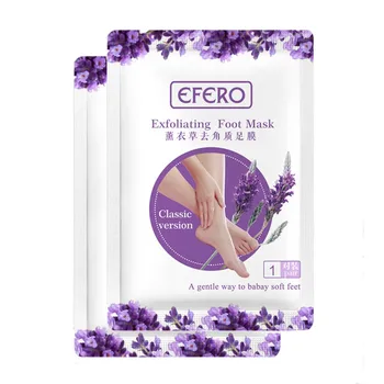 

Exfoliating Foot Mask Pedicure Socks Exfoliation for Feet Mask Remove Dead Skin Heels Foot Peeling Mask for Legs efero 70ml