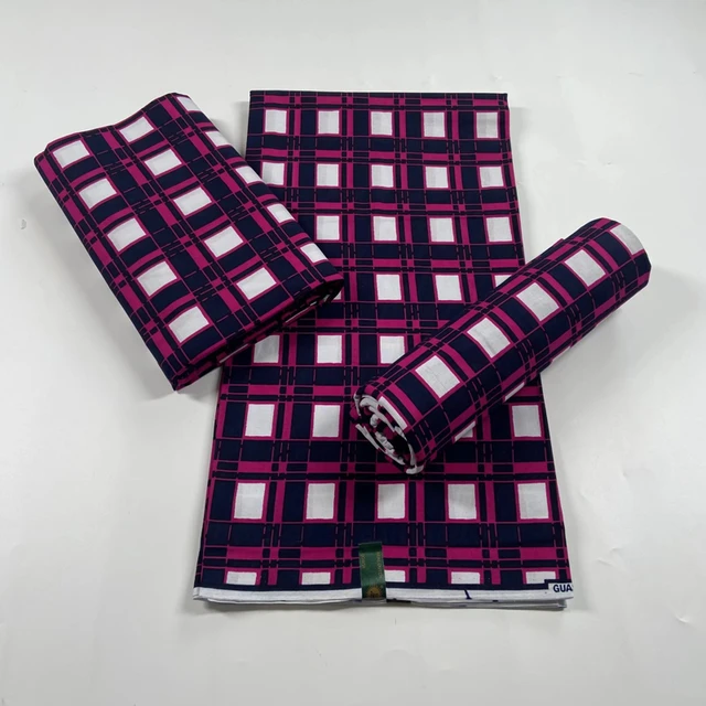 2021 New Hot Sale African Wax Fabric Cotton Material Nigerian Ankara Block Prints Batik Dutch High Quality Sewing Cloth VL-40 19