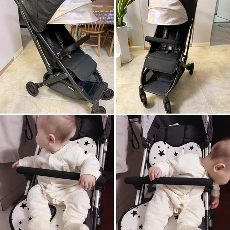 Stroller Armrest For Uppababy Minu Pushchair Bumper Bar Adjustable Safety Bar Buggy Barrier Handrail Baby Repalce Accessories