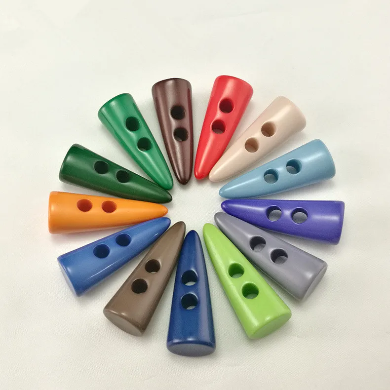 

Resin Horns Button Plastic Horns Buckles Colorful Many Size Clothing Accessories Ornament Wholesale Resin Plastic Bottons