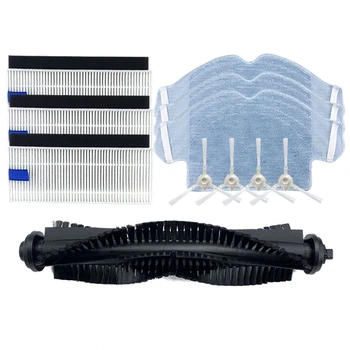 

Robotic Vacuum HEPA Filter Sticker Film Mop Cloth Main Side Brushes for 360 S6 Robot Vacuum Cleaner Accessories