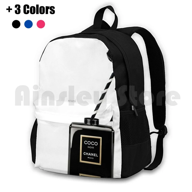 Parfum Outdoor Hiking Backpack Riding Climbing Sports Bag Fashion Black  White Vintage Black And White Womens Luxury Vogue Cover - AliExpress