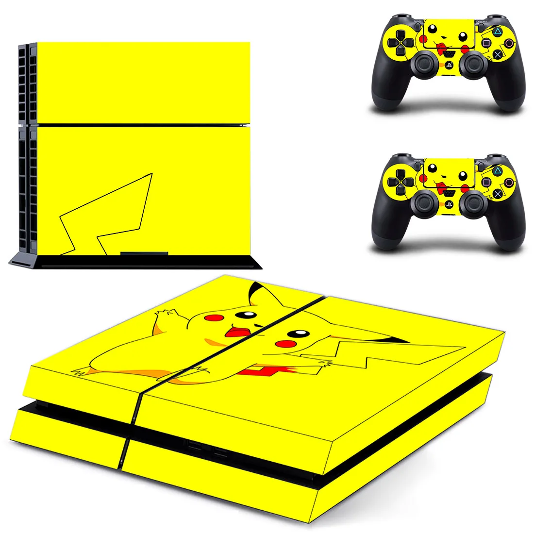 PS 4 Стикеры покемонов Play station 4 Стикеры s, наклейка для PS4 наклейка домашнего декора расписные картинки desivo для Игровые приставки 4 консоли и 2 контроллера
