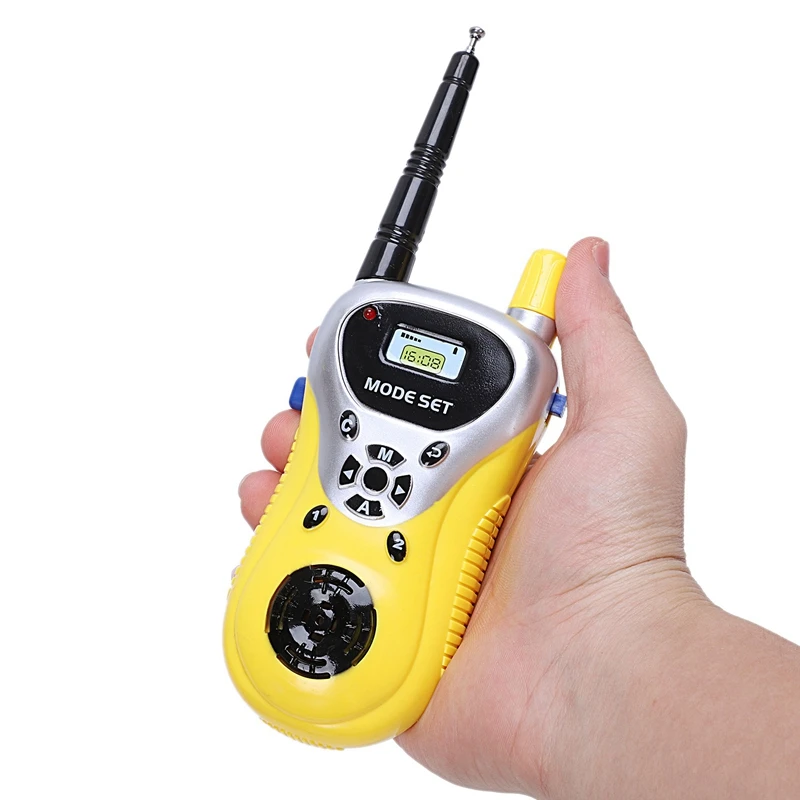 2 шт Walkie Talkie для детей электронные игрушки портативный двухсторонний радио набор