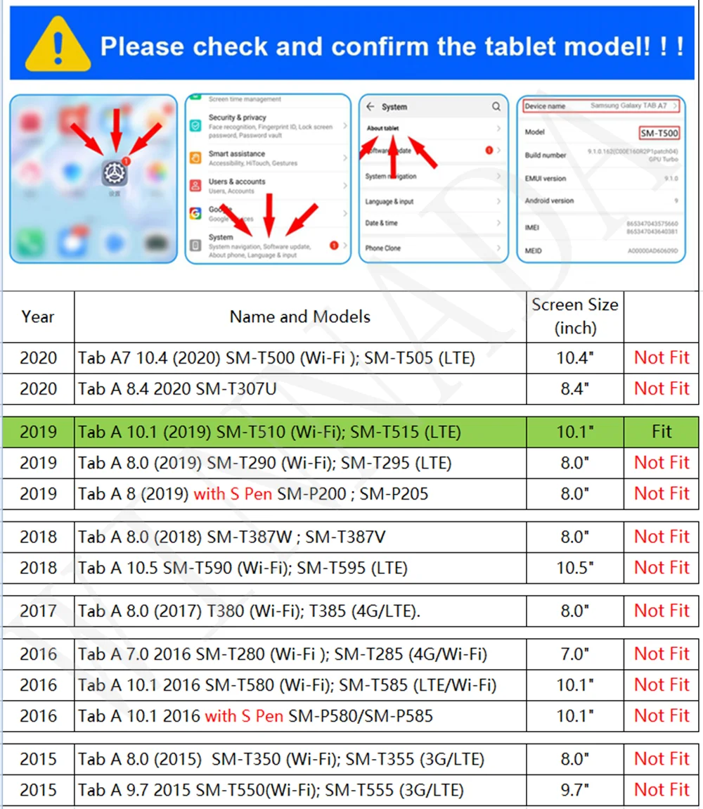 Противоударный чехол для Samsung Galaxy Tab A 10 1 2019 с ручкой и подставкой|Чехлы планшетов
