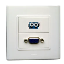 LC+ VGA разъемы модули, информация настенное покрытие розетки лицевые панели разъем для кабельной системы
