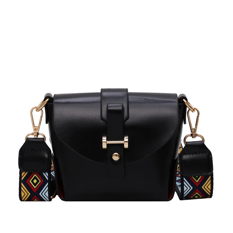 

Brand Women Messenger Bag Crossbody Bag Ladies Shoulder Bags Female Designer Handbags Women bags with colorful strap