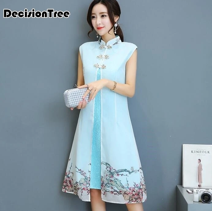 aodai cheongsam платье традиционная Восточная одежда ao dai платья короткое Кружевное платье для женщин вьетнамское платье Ципао