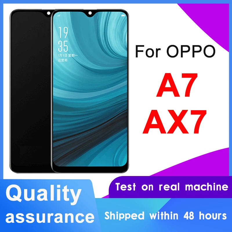 100% тестирование 6 2 &quotДисплей с рамкой для OPPO A7 ЖК дисплей Дисплей кодирующий