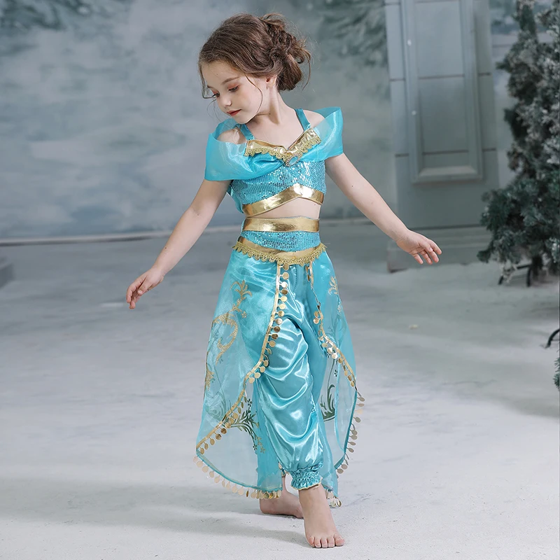 H5f5c8b55430f43cdbb7ade84d4b391fen 2019 Children Girl Snow White Dress for Girls Prom Princess Dress Kids Baby Gifts Intant Party Clothes Fancy Teenager Clothing