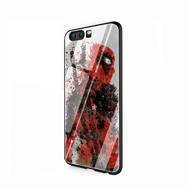 EWAU Marvel Дэдпул чехол из закаленного стекла для телефона для huawei Y6 Y9 mate 20 Honor 7A 8X9 10 Lite Pro - Цвет: G4
