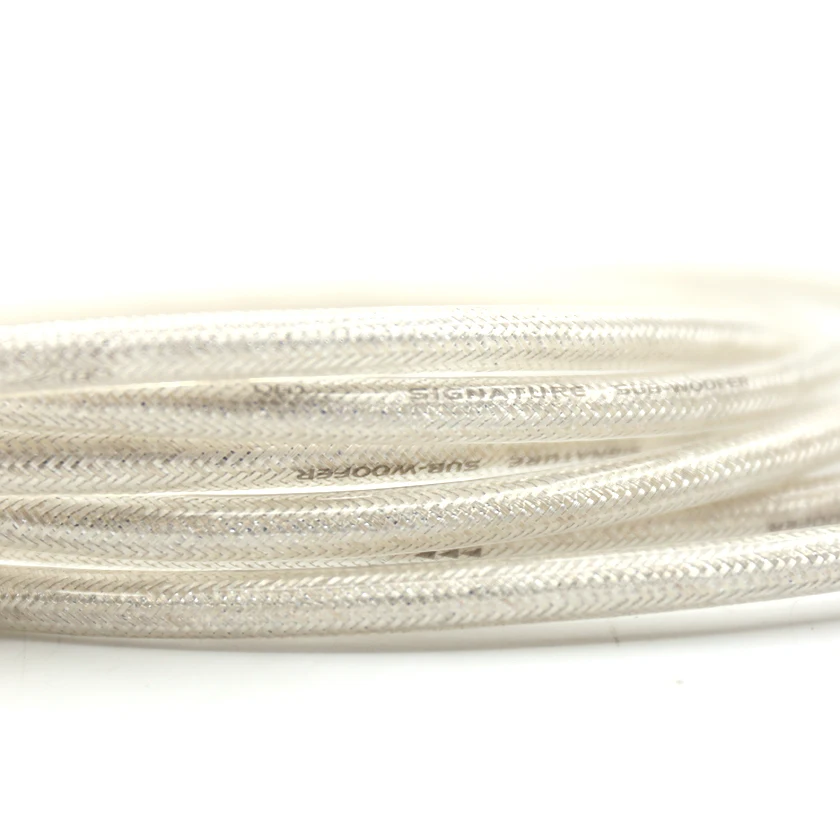  QED Signature Silver Platedr Interconnect Cablewire with Gold Plated RCA plugs Audio Cable