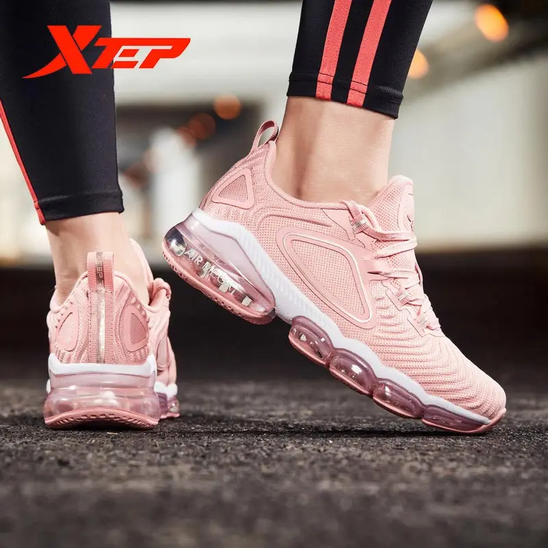 Женские кроссовки для бега Xtep AIR MEGA дышащие Женская Повседневная удобная обувь