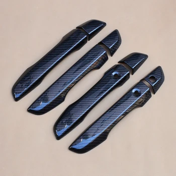 

Carbon Fiber Door Handle Cover For Honda Civic 2016 207 2018 2019 2020 Scratch Guards Protector Accessories