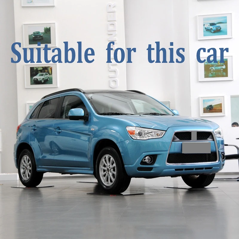 2 шт. для Mitsubishi ASX 2010-2012 6000K белый светильник Светодиодный дневной ходовой светильник DRL Автомобильная противотуманная фара