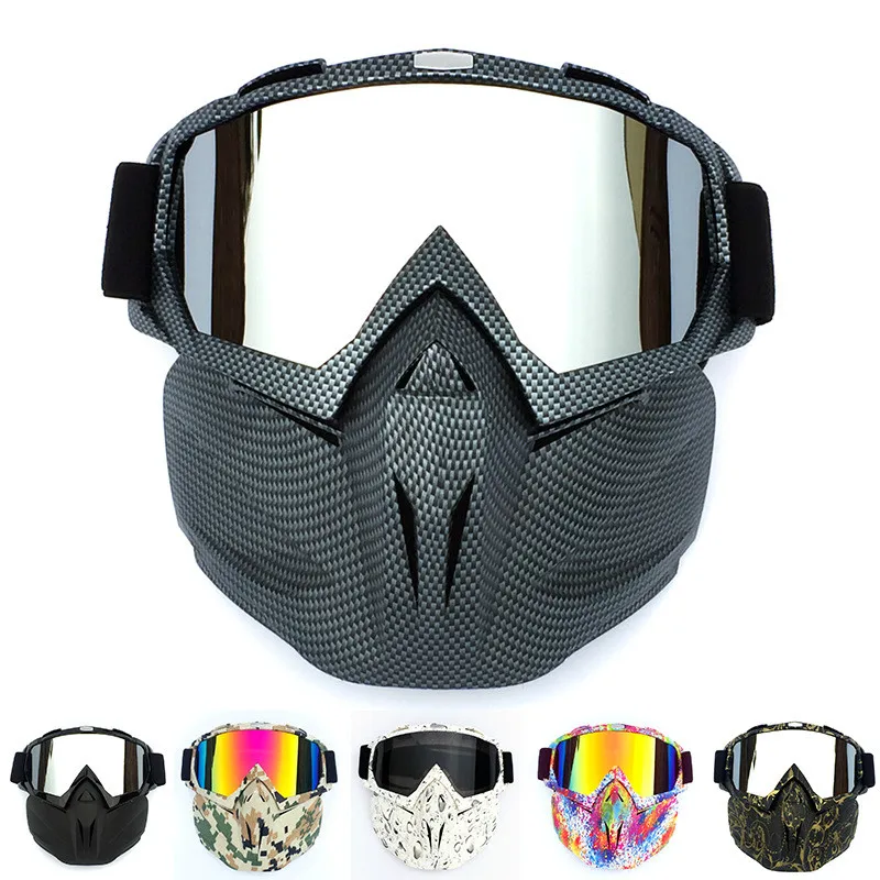 

Professional Riding Ski Snowboard Snowmobile eyewear Mask Snow Winter Skiing Ski Anti-UV Waterproof Glasses Motocross Sunglasses
