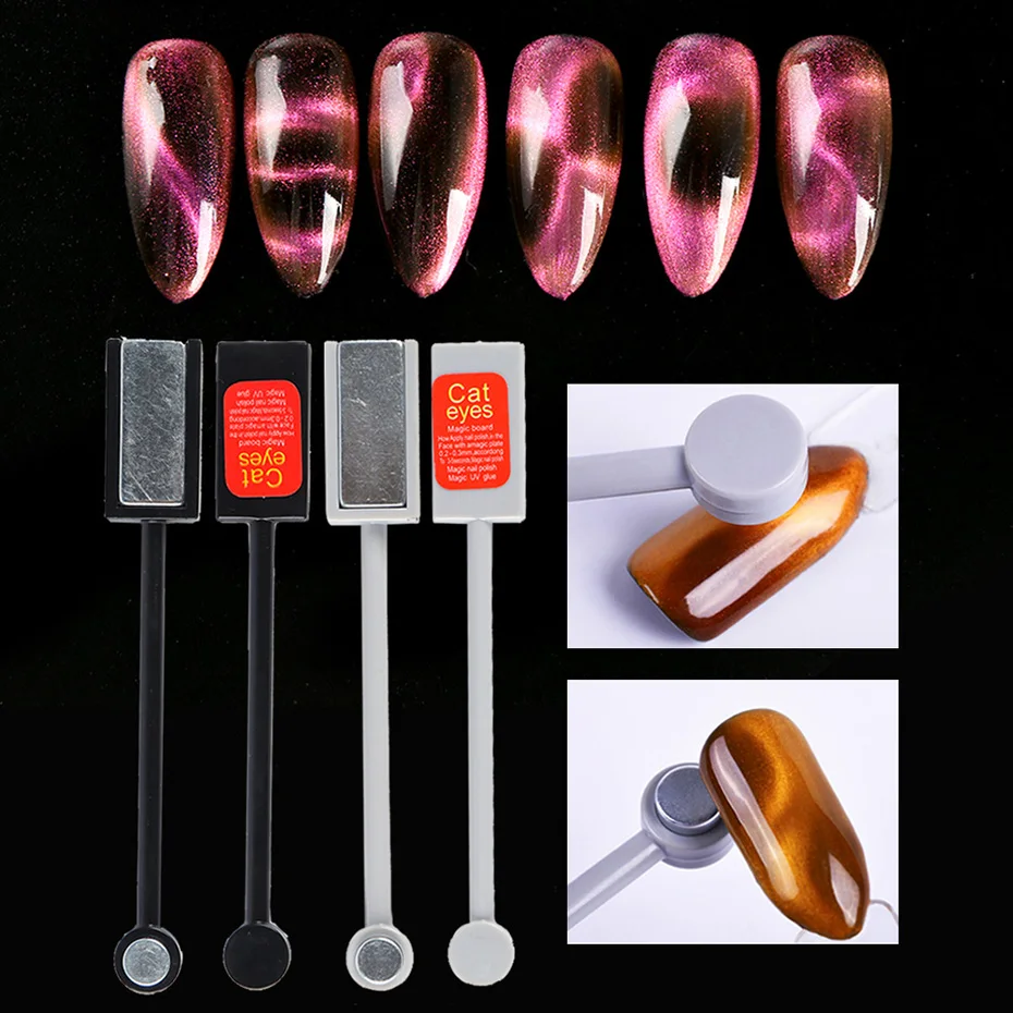Cat Eyes Nail Art Magnet Stick for UV Gel Polish Multi-funcation Magnetic Board Gel Varnish Painting Pen Line Drawing Tool #1612