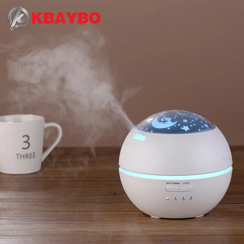  2017 Ultrasonic Aromatherapy Diffuser with flower Aroma Diffusers Cool Mist Humidifier for Office H