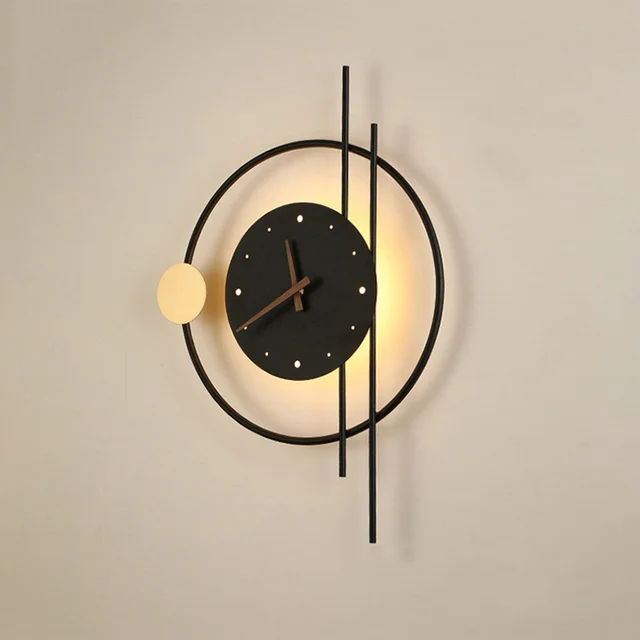 שעון מעוצב עם תאורה 2