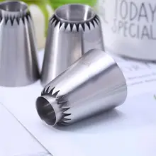 4 шт./компл. торт декорирование трубка Насадки для крема Размер крема наконечник набор Нержавеющая сталь DIY Инструменты для выпечки Sulta Ne кольцо формы для печения