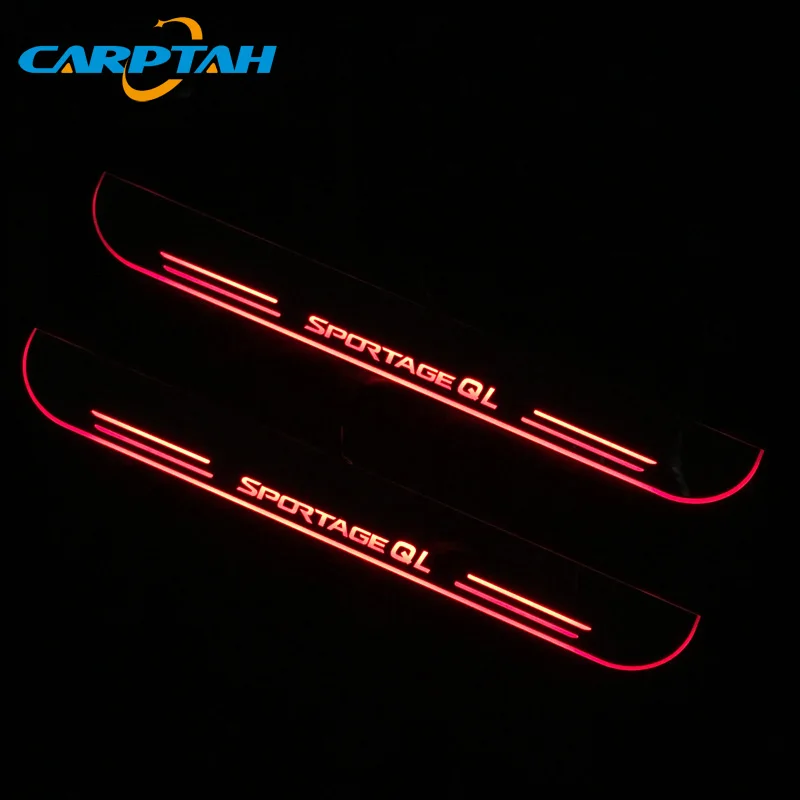 CARPTAH Trim Pedal Car External Parts светодиодный светильник для дверных порогов Kia Sportage QL 2016