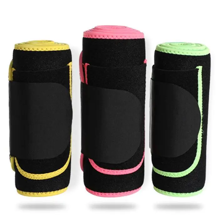 New Unisex Fat Burning Sweat Campaign Belt 124 23 cm/48.8 9.1 inch Body Sports Belt with Pocket