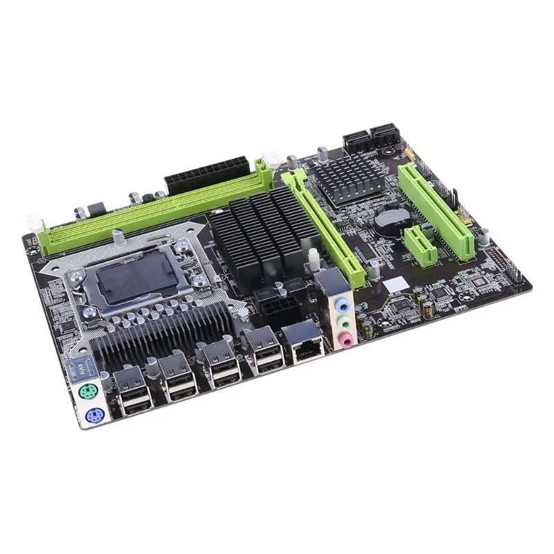 Материнская плата X58 LGA 1366 с поддержкой серверной памяти REG ECC и материнской платы