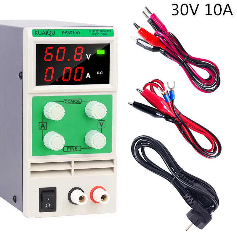 

Adjustable Laboratory power supply 30v 10a voltage regulator 220 v 110 v switching dc power supply current stabilizer 3010d