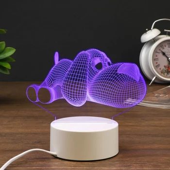 

Lamp "Dog" LED RGB from the network