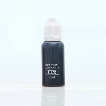 

Dynamic Black1 Pcs 1/2oz Black Permanent Micro Pigment Tattoo Ink Eyebrow Eyeliner Lip Body Tattoo Art Ink supply