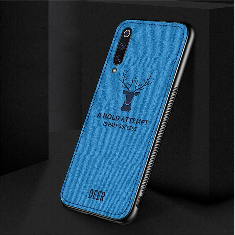 Чехол для Xiaomi mi 9 SE 9T Pro A3 A2 Lite A1 Pocophone F1 Elk Deer тканевый мягкий чехол для Xiao mi Red mi Note 8 7 6 5 Pro 8A 7A 6A