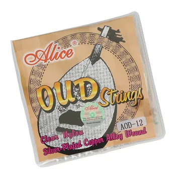 

Alice Nylon & Silver-Plated Wound 12 Strings Oud Strings Set