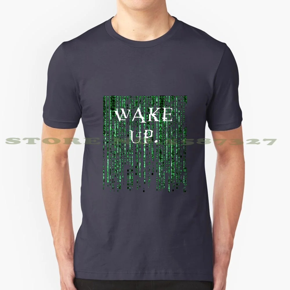 Matrix Wake Up Neo Cool Design Trendy T-Shirt Tee Matrix Wake Up Wake Up Matrix Despierta Despierta Matrix Morpheus The Matrix