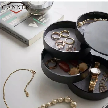 

Nordic Creative ins Jewelry Box Multilayer Organizer Ring Necklace Bracelet Watch Jewelry Box Home Storage Display Gift Boxes