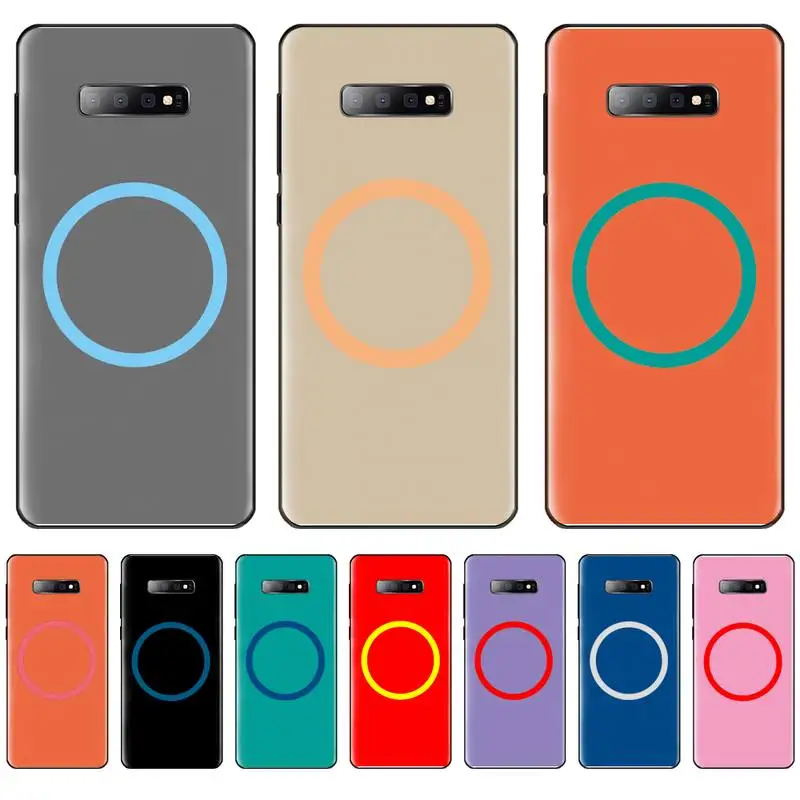 

Magsafing pattern Phone Case For Samsung galaxy S 7 8 9 10 20 edge A 6 10 20 30 50 51 70 note 10 plus