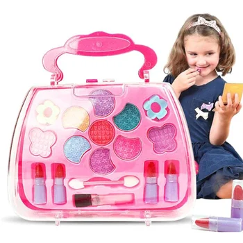 

Princess Pretend Play Kit Makeup Box Girls Safe Non-toxic Toys Makeup Set Kids Beauty Safety Toy For Children Girl
