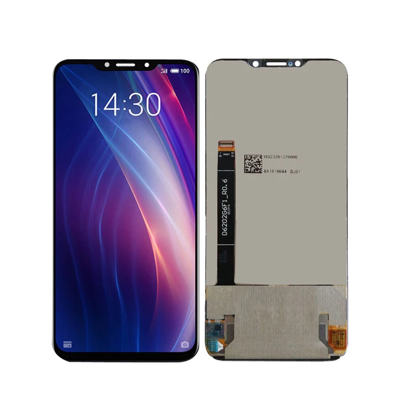 ЖК-дисплей для Meizu X8 X 8 кодирующий преобразователь сенсорного экрана в сборе Замена черный без/с рамкой для Meizu X8 X 8 ЖК-экран 6,2"
