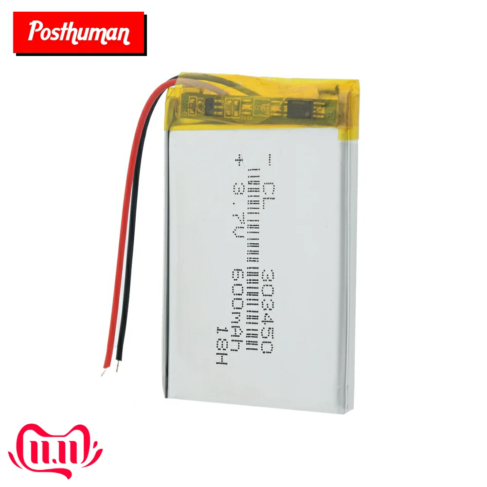 3,7 V, 600 мА/ч, 303450 303550 PLIB полимерный литий-ионный/литий-ионный аккумулятор Перезаряжаемые аккумулятор для DVR, gps, mp3, mp4, электронная книга