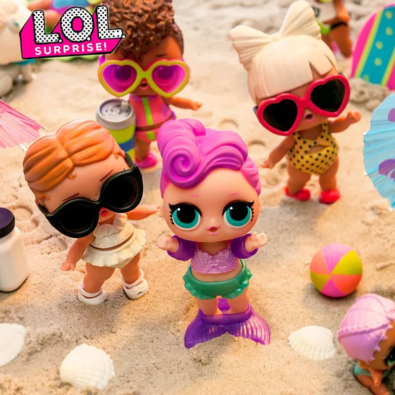 

Original lol Surprise Doll 3 Series Confetti POP Fashion Set Doll Blind Box DIY Handmade with Boy and Girl Toy Kids Best Gift
