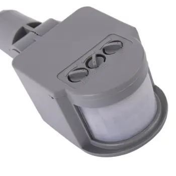 

AC 220V DC 12V Infrared PIR Motion Sensor Switch With LED Light Automatic Outdoor Motion Sensor Light Switch 140 Sensor Degrees