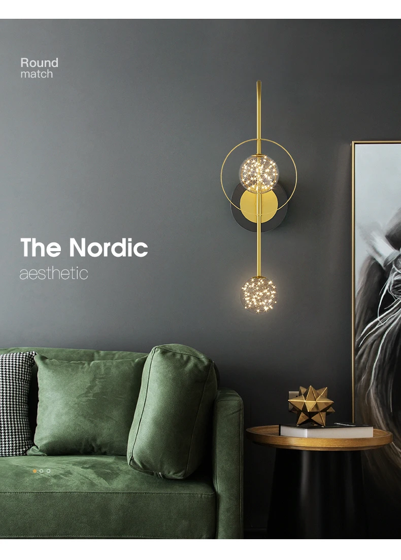 plug in wall lamp Nordic creative led Wall Lamp Retro minimalist background lamp staircase aisle personalized bedroom bedside modern wall lamp bathroom wall light fixtures